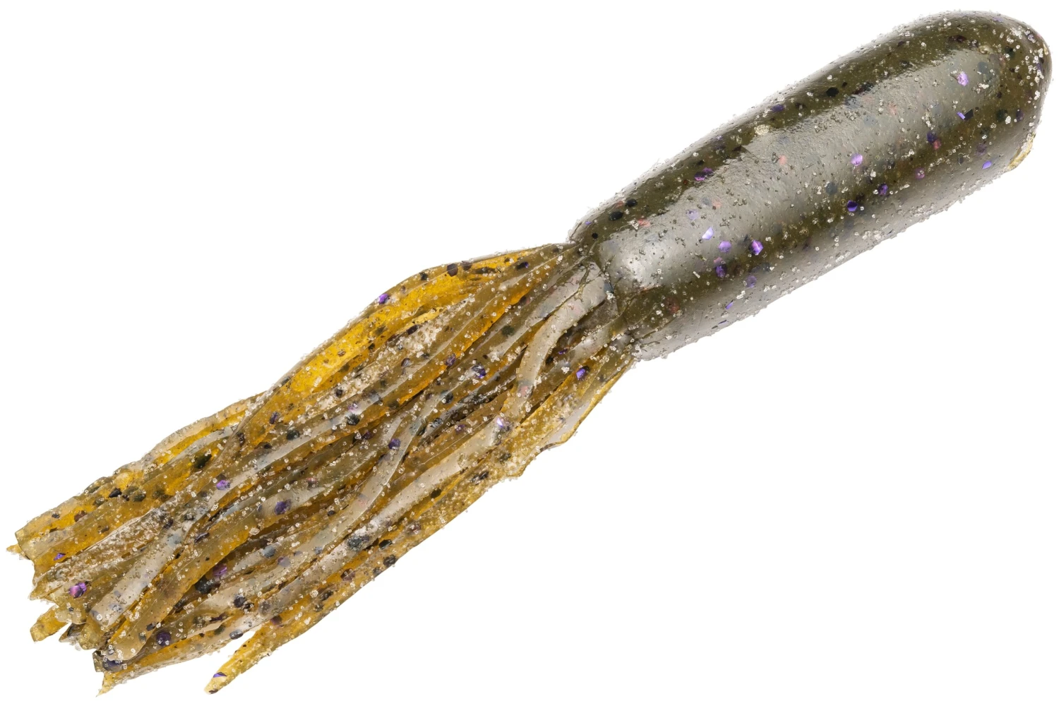 Strike King Pro Model Coffee Tubes 3 1/2 Inch Soft Plastic Tube 8 Pack - Image 5