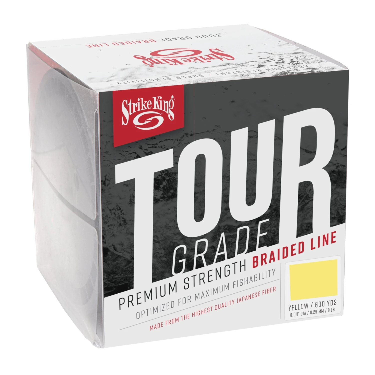 Strike King Tour Grade Braid Yellow Braided Line - Image 2