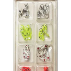 Eagle Claw Panfish Swim Jig Kit 48-Piece Jighead Assortment
