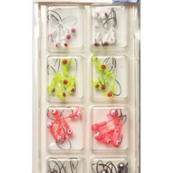 Eagle Claw Pro-V Bend Jig Kit 48-Piece Jighead Assortment