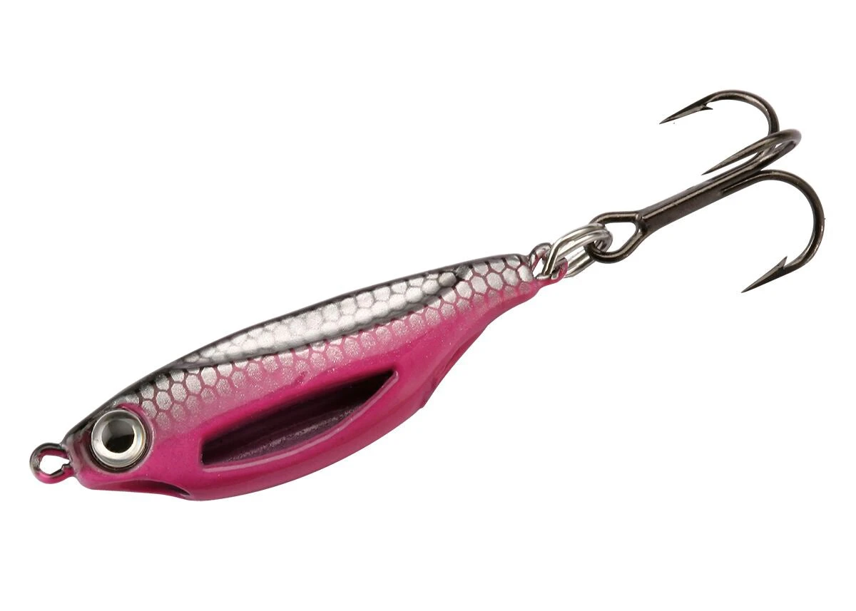 13 Fishing Flash Bang 3/8 Oz. Jigging Rattle Spoon W/ Glow Sticks - Image 11