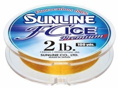 Sunline FC Ice Premium Ice Fishing Fluorocarbon 100 Yards - Image 2