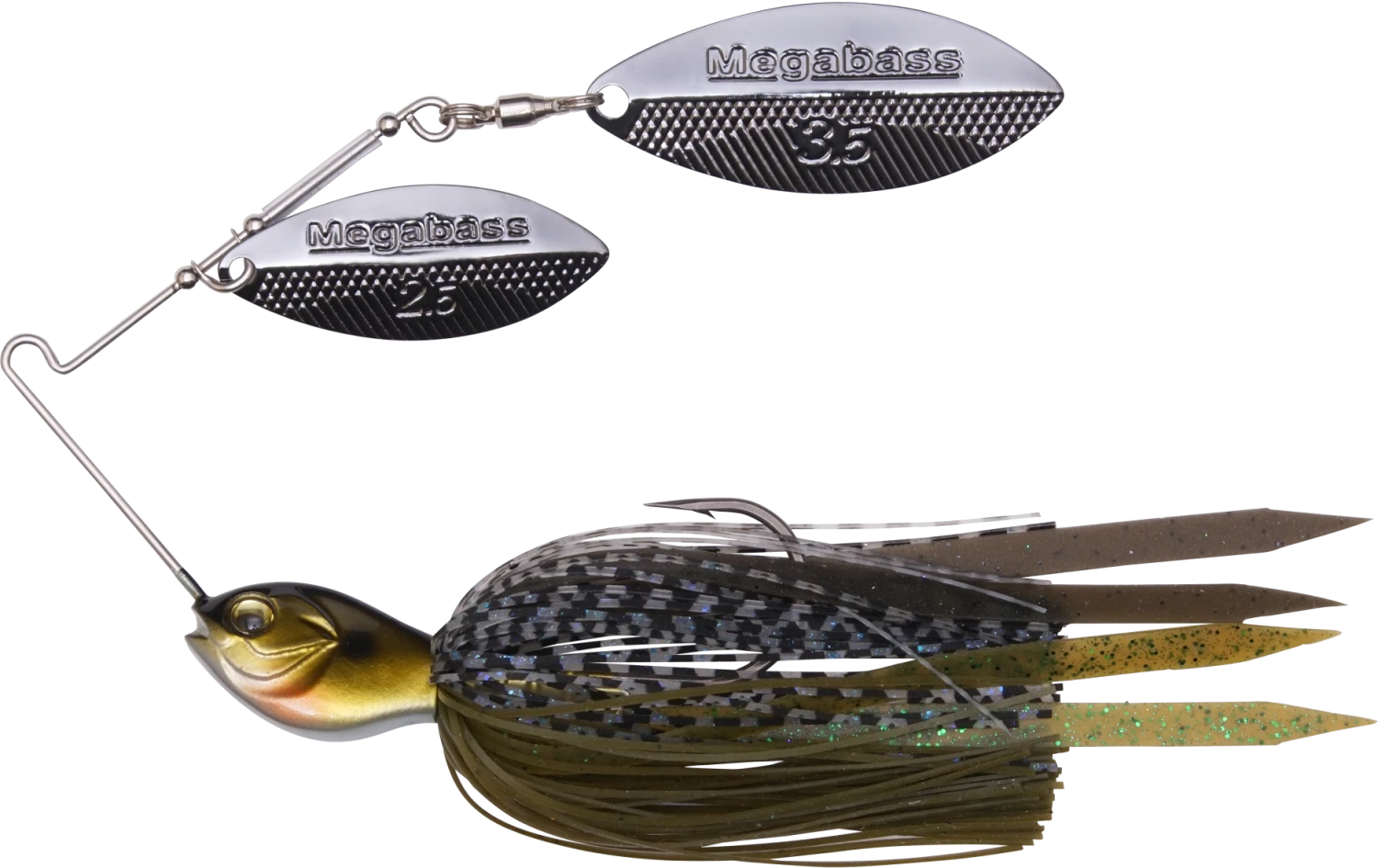 Megabass SV-3 Double Willow Spinnerbait - Image 9