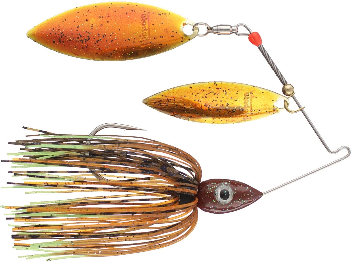 Nichols Pulsator Metal Flake Double Willow Spinnerbait - Image 5