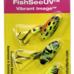 Panther Martin FishSeeUV Vibrant Image 3 Pack Spinner Kit
