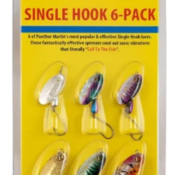Panther Martin Single Hook 6 Pack Spinner Kit