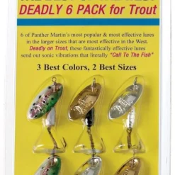 Panther Martin Best Of The West 6 Pack Spinner Kit