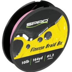 SPRO Finesse Braid 8x Flash Pink 164 Yards