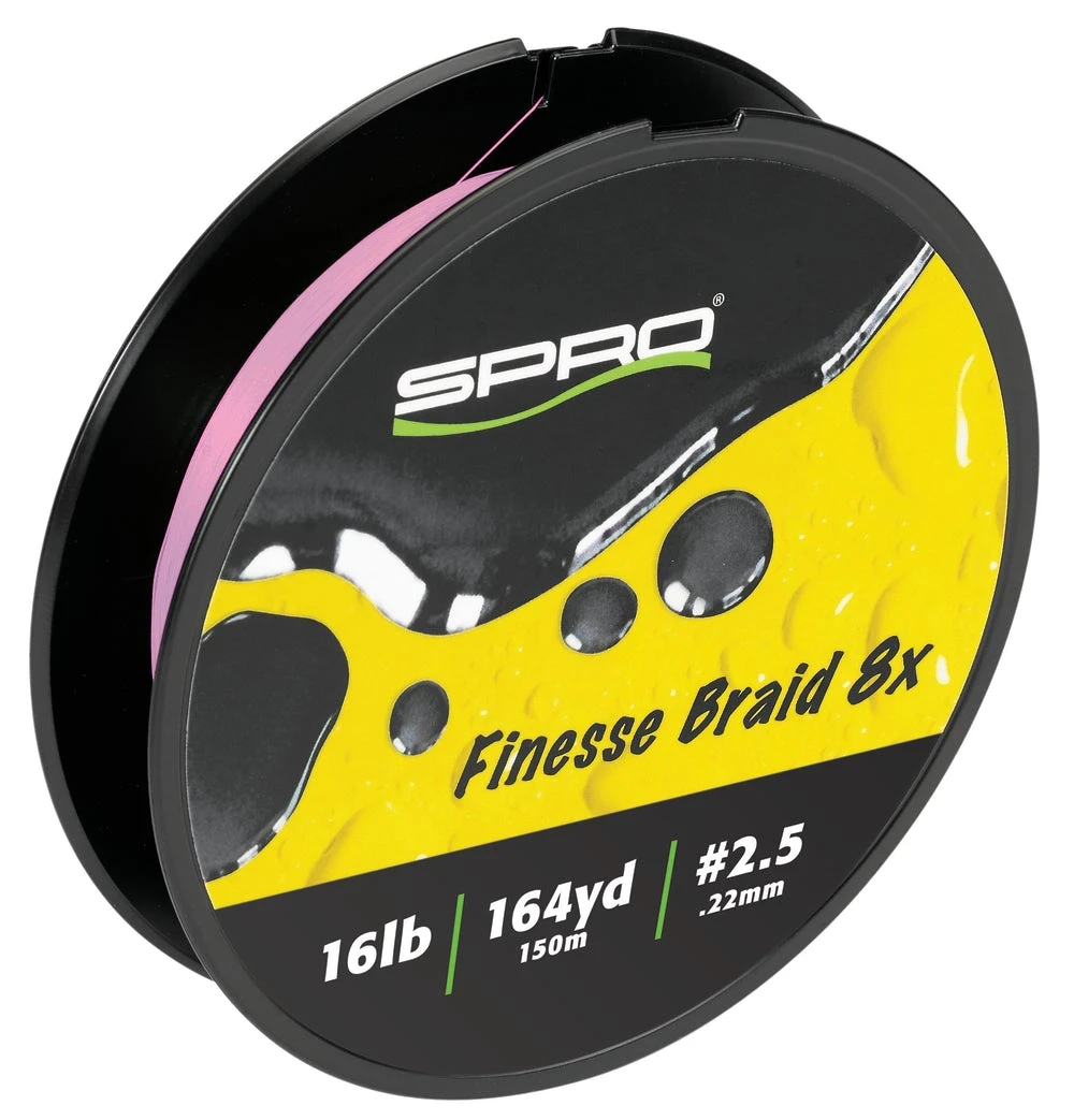 SPRO Finesse Braid 8x Flash Pink 164 Yards - Image 4