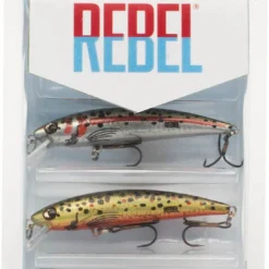Rebel Tracdown Minnow 3-Piece Variety Pack