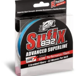 Sufix 832 Braid Coastal Camo Blue Braided Line