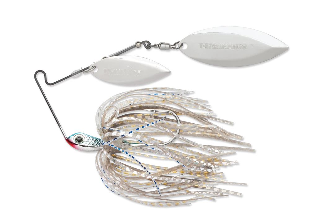 Terminator Super Stainless Spinnerbait Double Willow 1/2 Oz. - Image 2