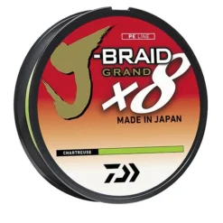 Daiwa J-Braid Grand X8 Braided Line Chartreuse