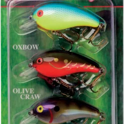 Cotton Cordell Big O Square-Lip Crankbait 3-Piece Variety Pack