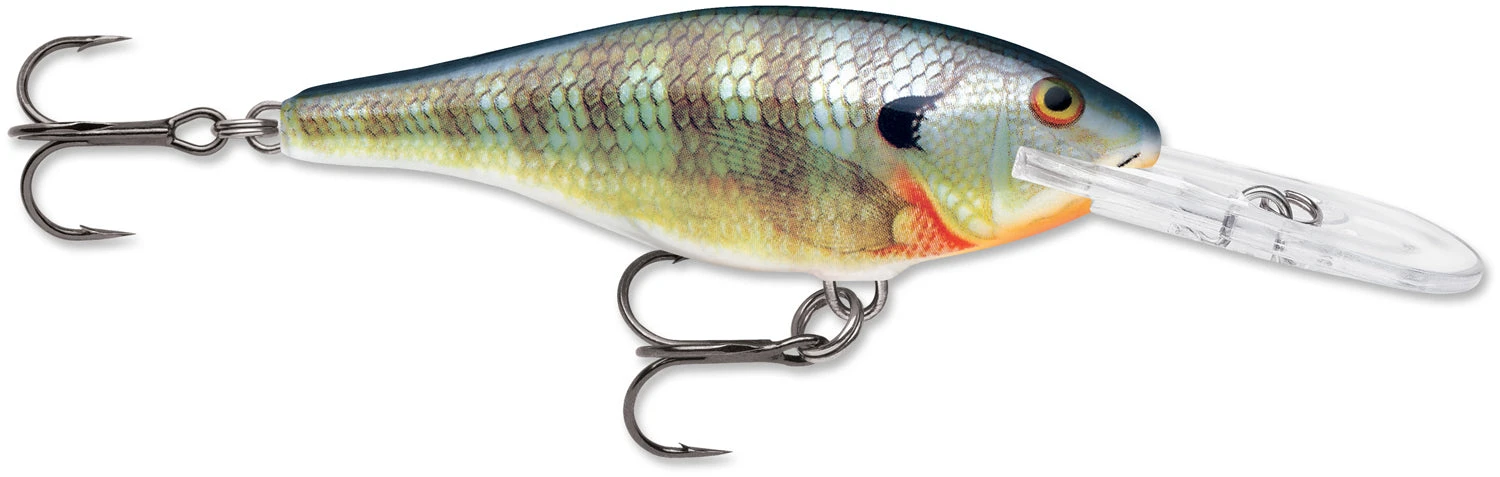 Rapala Shad Rap 2 1/2 Inch Medium Diving Crankbait SR06 - Image 4