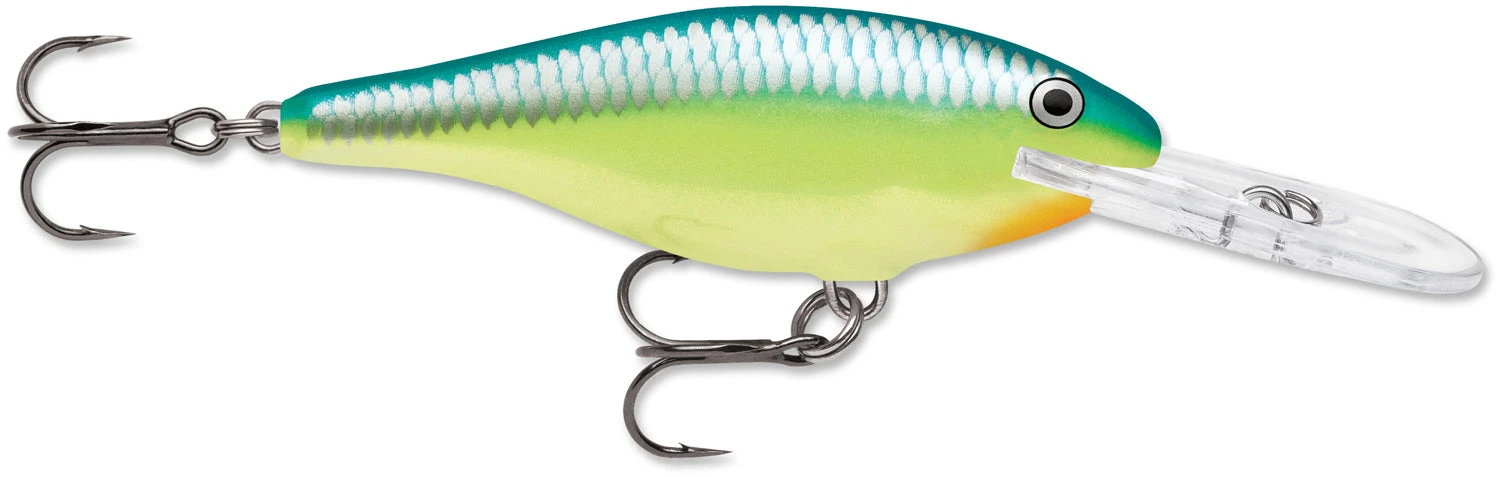 Rapala Shad Rap 2 1/2 Inch Medium Diving Crankbait SR06 - Image 14