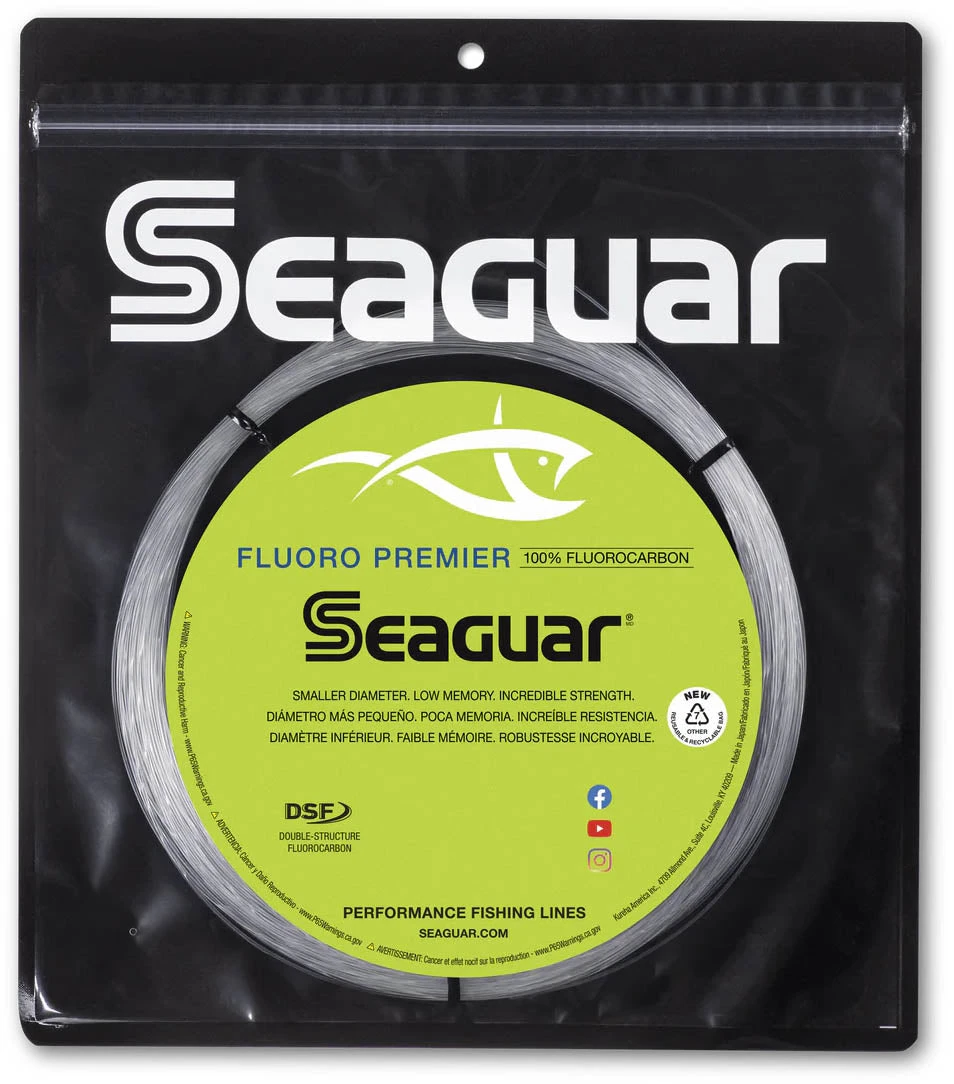 Seaguar Fluoro Premier Leader Wheel 50 Yards - Image 2