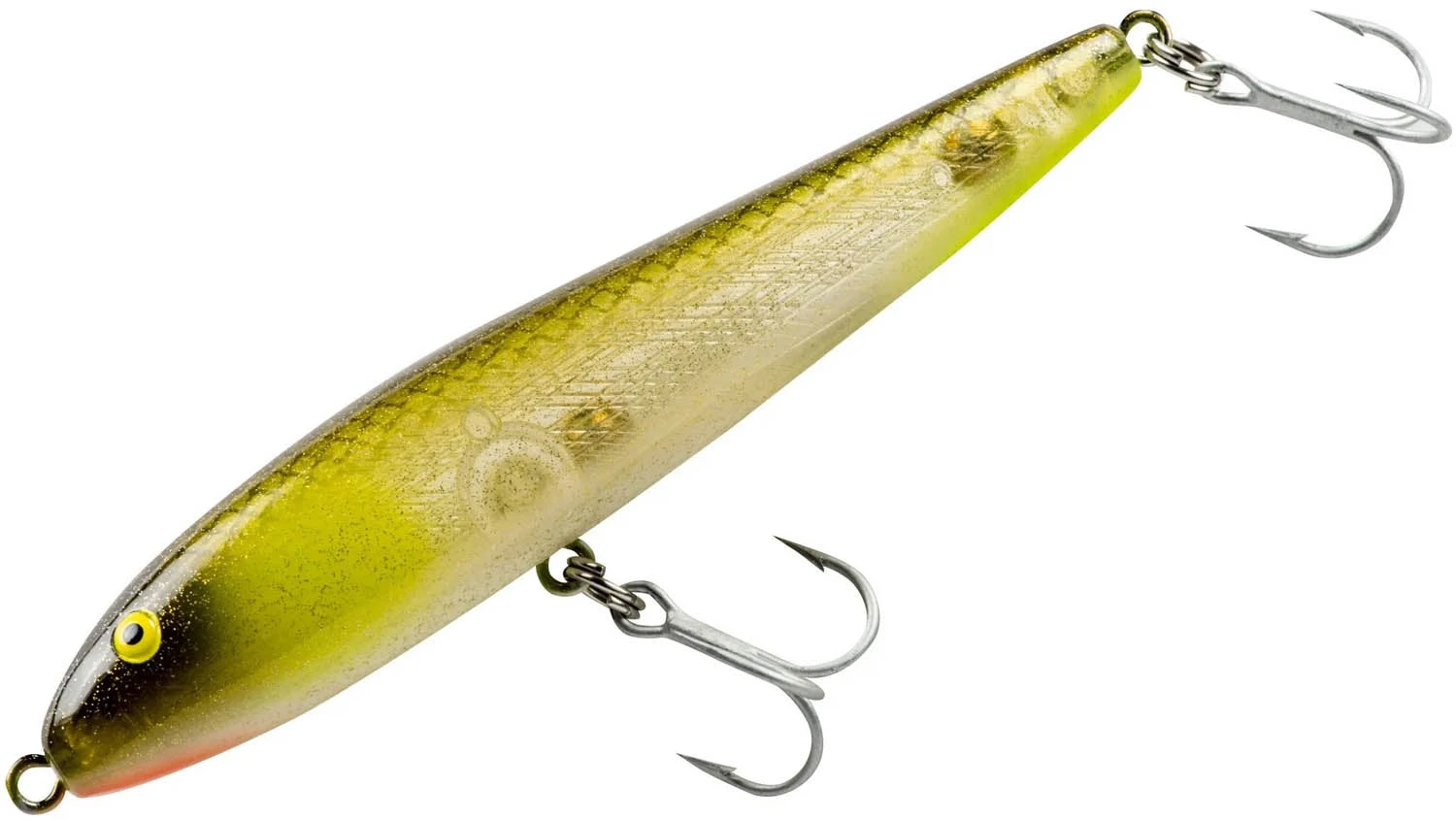 Rebel Jumpin' Minnow Topwater Bait 4 1/2 Inch Topwater Walker - Image 4