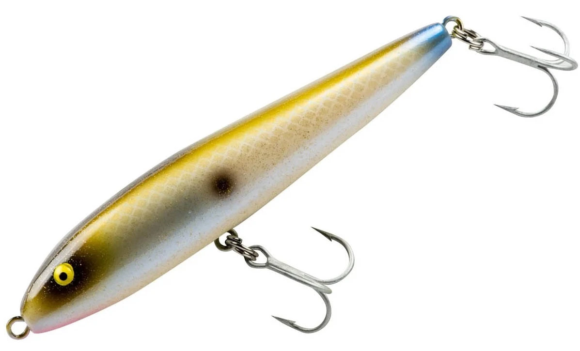 Rebel Jumpin' Minnow Topwater Bait 4 1/2 Inch Topwater Walker - Image 7
