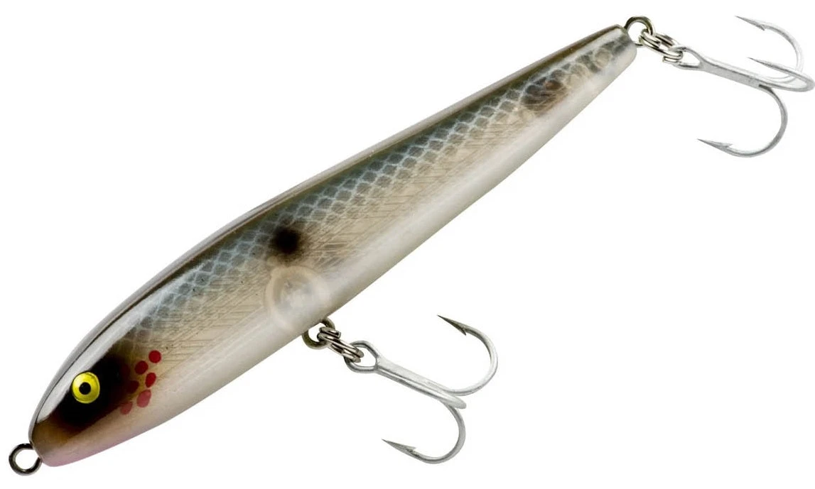 Rebel Jumpin' Minnow Topwater Bait 4 1/2 Inch Topwater Walker - Image 3