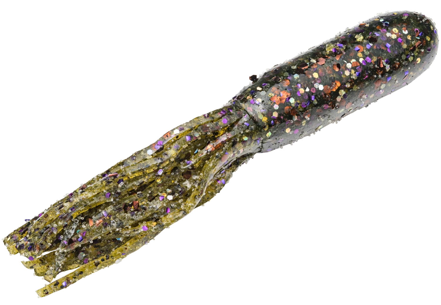 Strike King Pro Model Coffee Tubes 3 1/2 Inch Soft Plastic Tube 8 Pack - Image 17