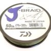 Daiwa J-Braid X4 Braided Line 300 Yards Dark Green