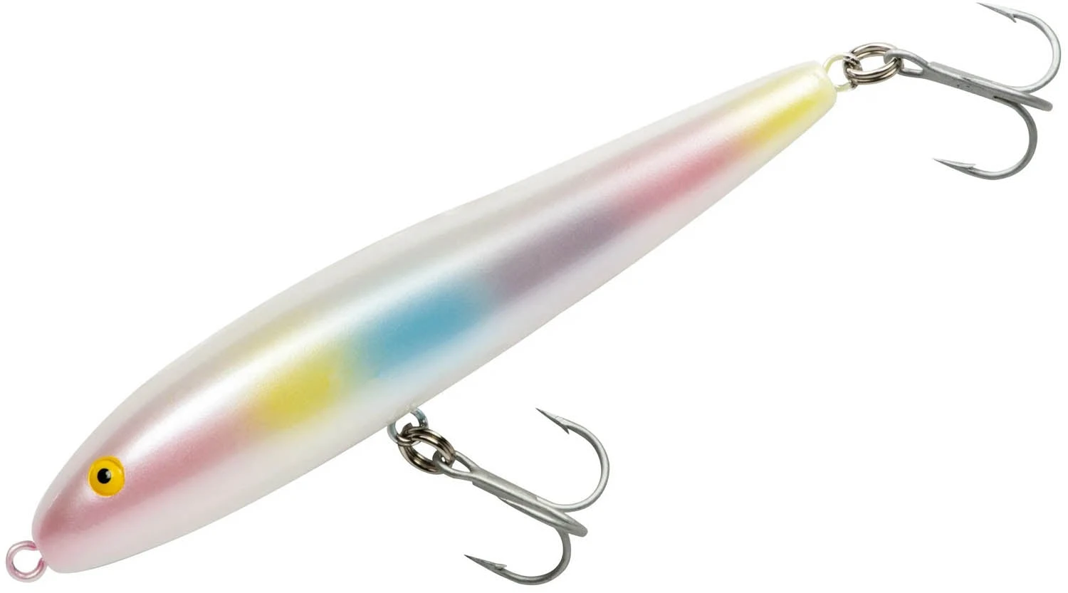 Rebel Jumpin' Minnow Topwater Bait 4 1/2 Inch Topwater Walker - Image 8