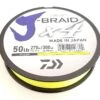 Daiwa J-Braid X4 Braided Line 300 Yards Fluorescent Yellow